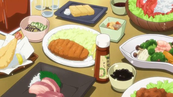 後輩の女の子が急に部屋にやってきてちゃんとした食事摂ってますか？と料理を始める展開