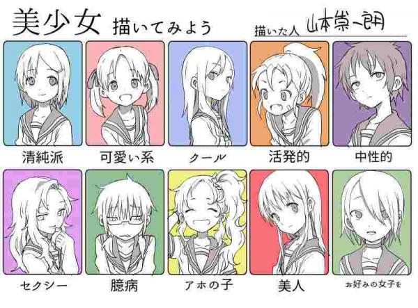 活発、清純、クール、お前らが好きな女の子はどれｗｗ？？（画像）