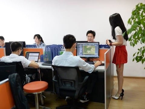 中国のIT企業が男性社員のためにかわいい女性社員を採用した結果ｗｗｗｗｗｗｗｗｗ （※画像あり）
