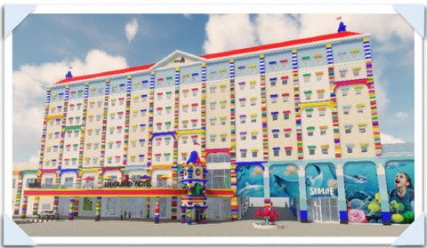 【悲報】レゴランドさん、レゴホテルを作ってしまう　ビジホ並の広さで１泊３万円～（※画像あり）