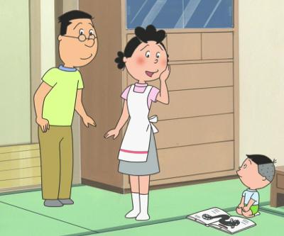 【！？】サザエさんとマスオさん。現代の高校生としてアニメに