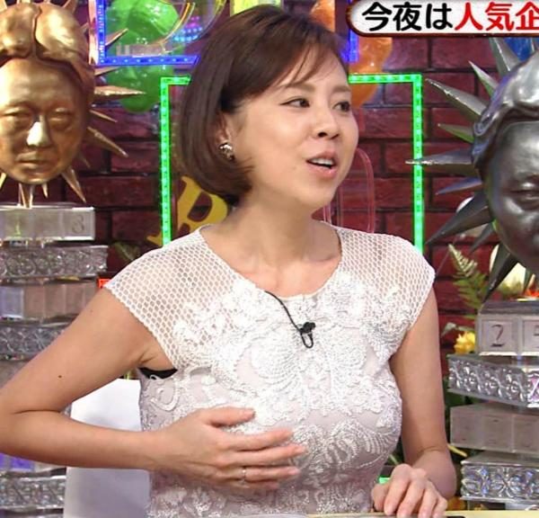 【画像】高橋真麻、バストサイズをガチ告白！こんなにデカかったのかよ！