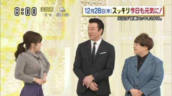 水卜麻美アナ、ムチムチになって色気が増してしまうｗｗｗ（画像）