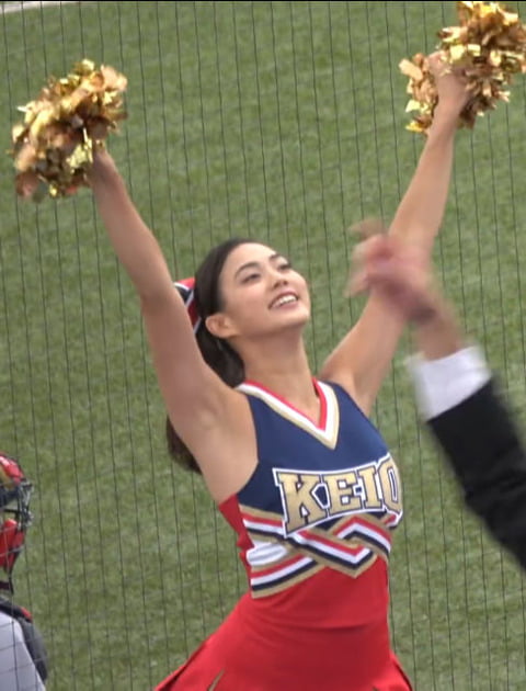 【朗報】慶応大のチアガールの腋、素晴らし過ぎるｗｗｗｗｗｗｗｗｗｗ （※画像あり）