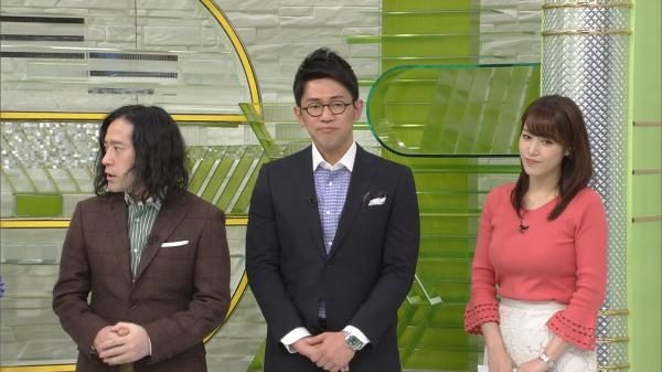 【GIF画像】鷲見玲奈、杉浦友紀、水卜麻美…女子アナが揺れる“巨乳五輪”に視聴者騒然