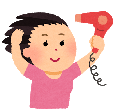 お風呂上がりにドライヤーで悪戦苦闘してる人におすすめのブローのやり方！！