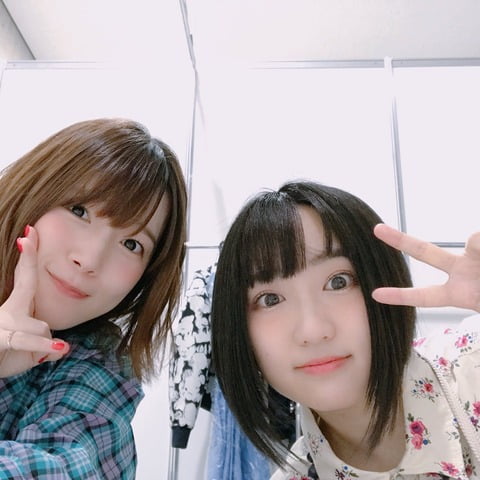 【悲報】声優の内田真礼さん、悠木碧の顔をアップにして自分を小顔に見せてしまうｗｗｗｗｗｗ （※画像あり）