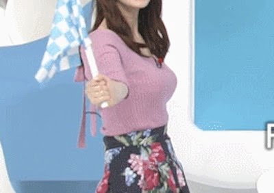 【GIF画像】日テレ、朝からお●ぱい揺らしすぎだろｗｗｗｗｗｗｗｗｗｗｗｗ