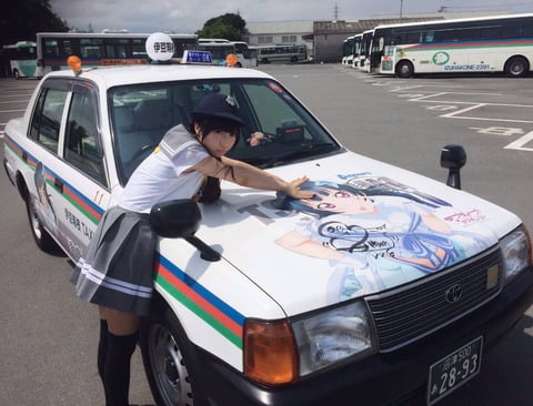 【画像】日本一可愛いタクシードライバーさんがこちら