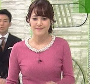 【GIF画像】鷲見玲奈アナみたいなお胸を「独立機動型お●ぱい」と呼んでるのワイだけ説ｗｗｗｗｗｗｗ