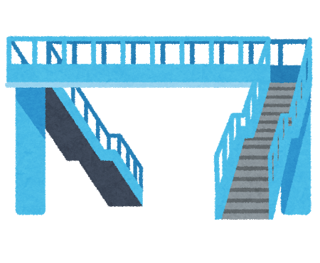 【衝撃画像】作画崩壊してしまってる歩道橋ｗｗｗｗｗｗｗｗｗｗｗ