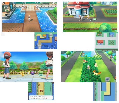 【速報】ポケモン新作、マジで画質良かった【比較画像あり】