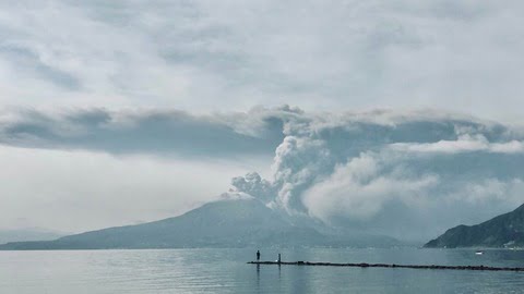 桜島、大噴火。 （※画像あり）