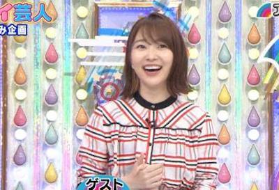 【画像】指原莉乃、バストサイズを告白！胸を触りながら「胸に広がる地平線」と表現