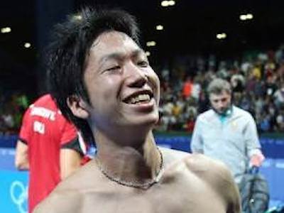 【画像】卓球・水谷隼の身体ってこんなにマッチョだったのかよｗｗｗｗｗｗｗｗｗｗｗｗｗ