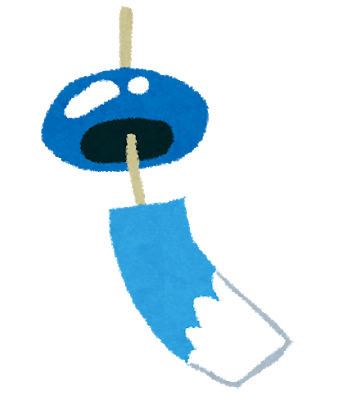 【かわいい】とても風変わりな風鈴が話題に