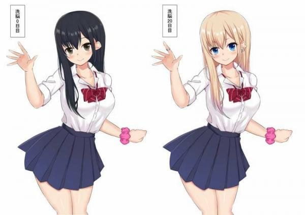 清楚系の女の子がギャルになっていく様子ｗｗｗ（画像）