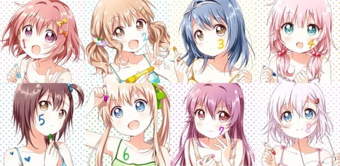 童貞はこの8人の女の子だと3番を選ぶらしいｗｗｗｗｗｗｗｗｗｗｗｗ （※画像あり）