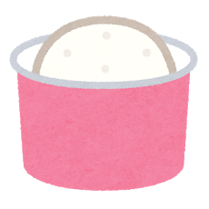 【画像】スーパーカップのバニラ食ってたら最後女性器みたいになってワロタｗｗｗｗｗｗ