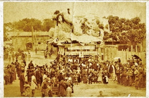 【画像】１２７年前のねぶた祭を写した写真が発見される　青森
