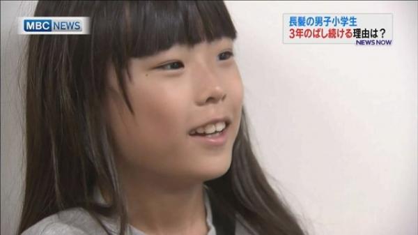 小学三年生で長髪の男の子、まじの男の娘に見えてかわいいｗｗ（画像）