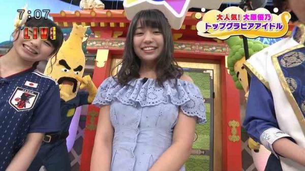 大原優乃がテレビ出演した結果ｗｗｗムチムチすぎるｗｗｗ（画像）
