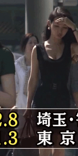 セクシーすぎる女性が生中継されてしまうｗｗｗ（gif動画）