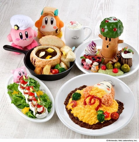 「カービィカフェ」9月27日オープン　メニューがかわいいと話題に （※画像あり）