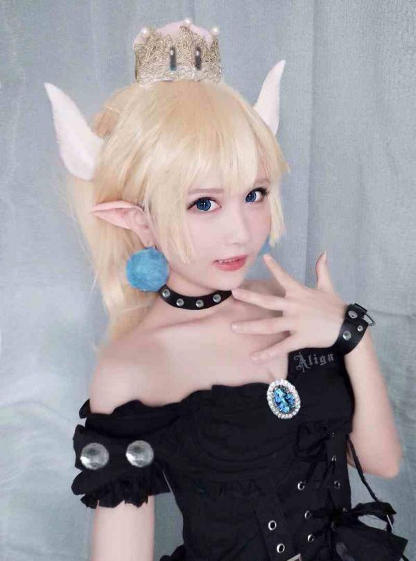 日本人の美少女コスプレイヤーさんのクッパ姫コスプレがかわいすぎるｗｗｗ（画像）