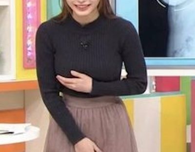 【画像】女子アナさん、生放送中に自分の乳房とマ●コを触りだしてしまう！
